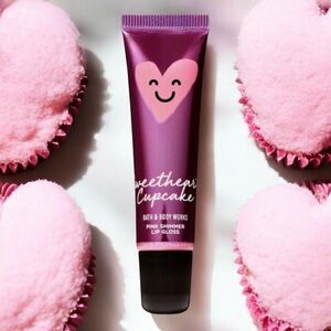 Bath & Body Works
Sweetheart Cupcake Pink Shimmer Lip Gloss